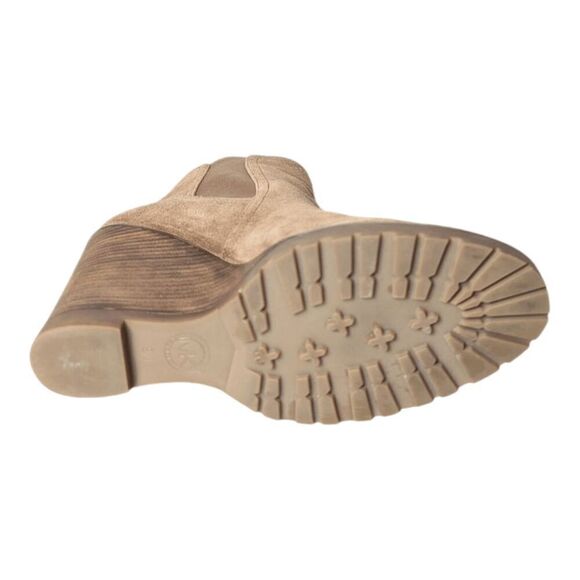 MICHAEL KORS Thea Brown Suede Booties Size 9M - Picture 9 of 10